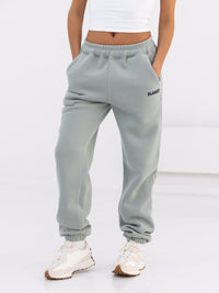 Cloud Print Sweatpants - Mineral Blue