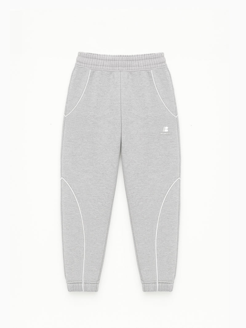 Seam Relaxed Sweatpants - Marl Grey
