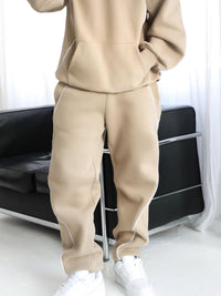 Seam Relaxed Sweatpants - Washed Khaki