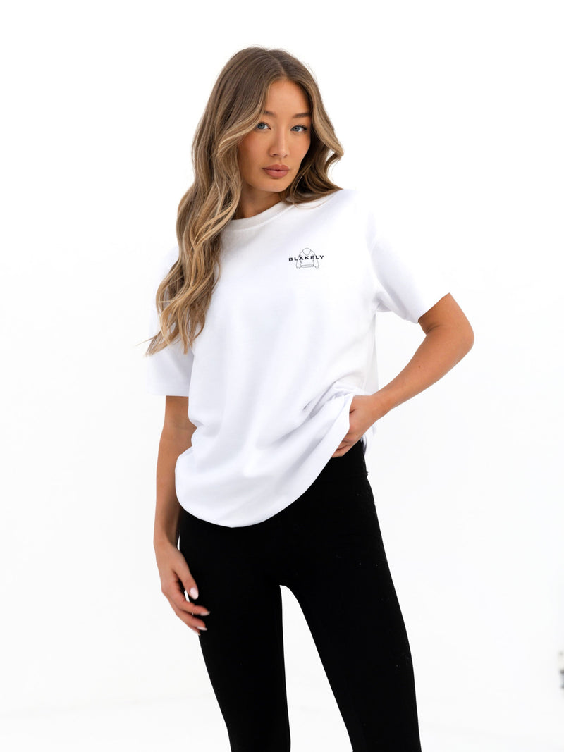 Isabel Icon Oversized T-Shirt - White