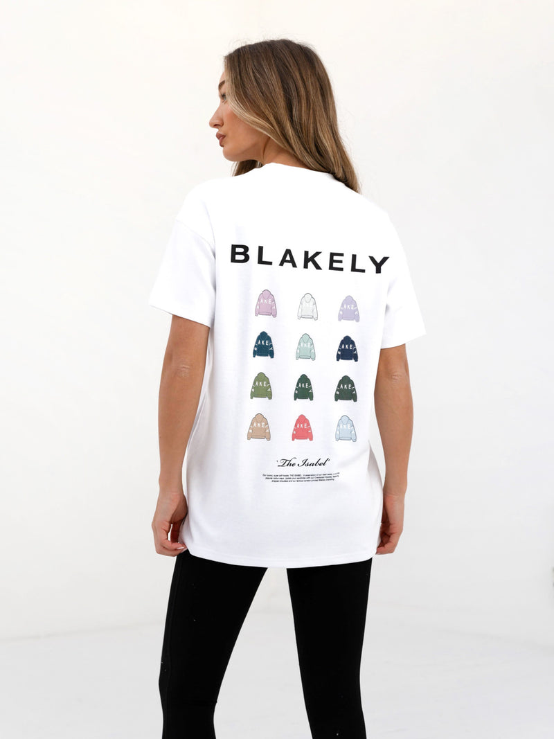 Isabel Icon Oversized T-Shirt - White