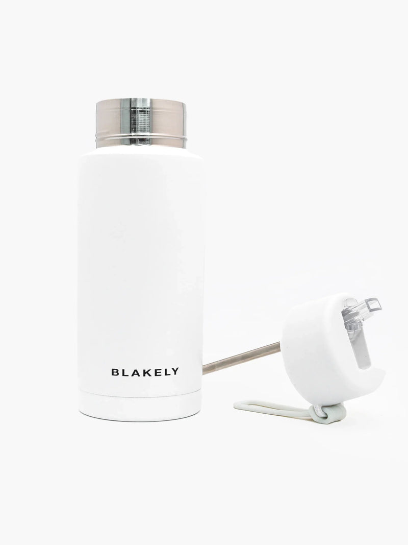 Blakely Logo Bottle - White