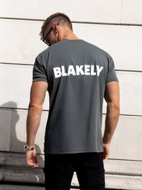 Declan Relaxed T-Shirt - Khaki Grey