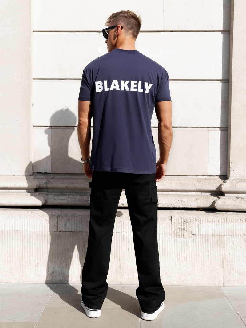 Declan Relaxed T-Shirt - True Navy