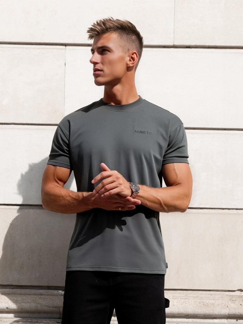 Rhys Relaxed T-Shirt - Khaki Grey