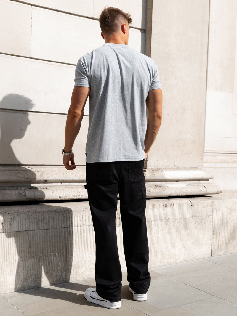 Rhys Relaxed T-Shirt - Marl Grey