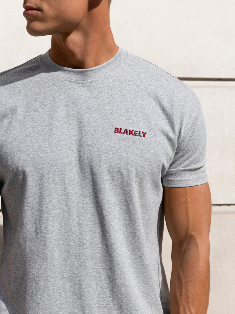 Rhys Relaxed T-Shirt - Marl Grey