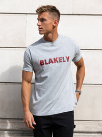Raife Relaxed T-Shirt - Marl Grey