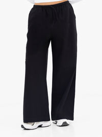 Maya Wide Leg Trousers - Black