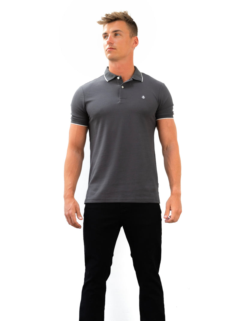 Sonoma Polo Shirt - Charcoal