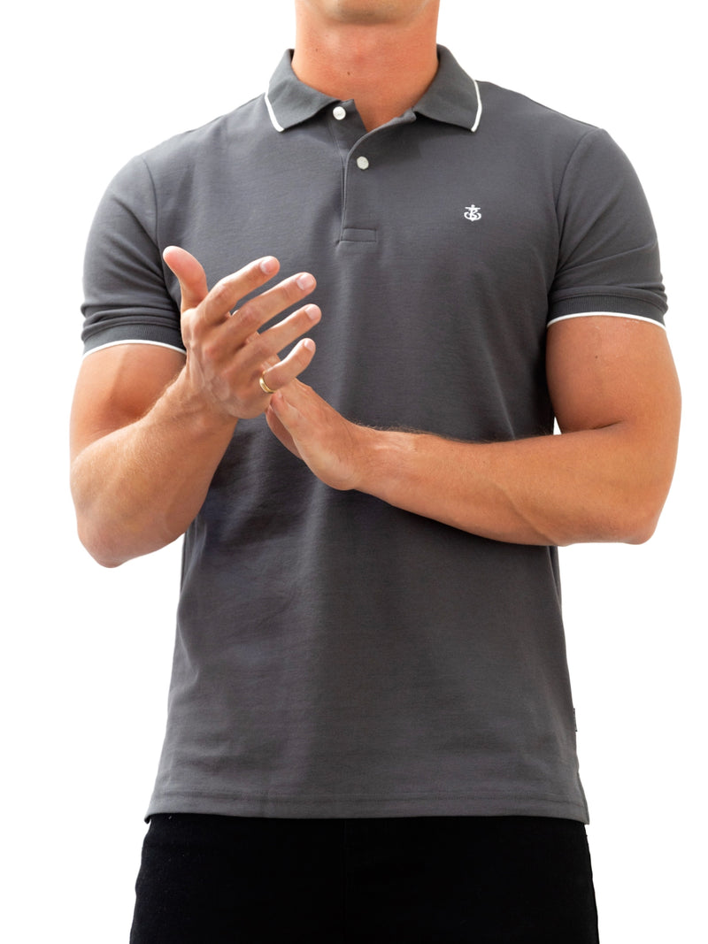 Sonoma Polo Shirt - Charcoal