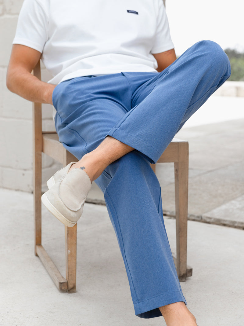 Lucca Trousers - Blue