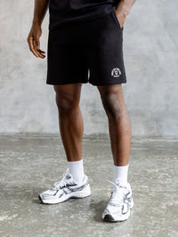 Briston Relaxed Jogger Shorts - Black
