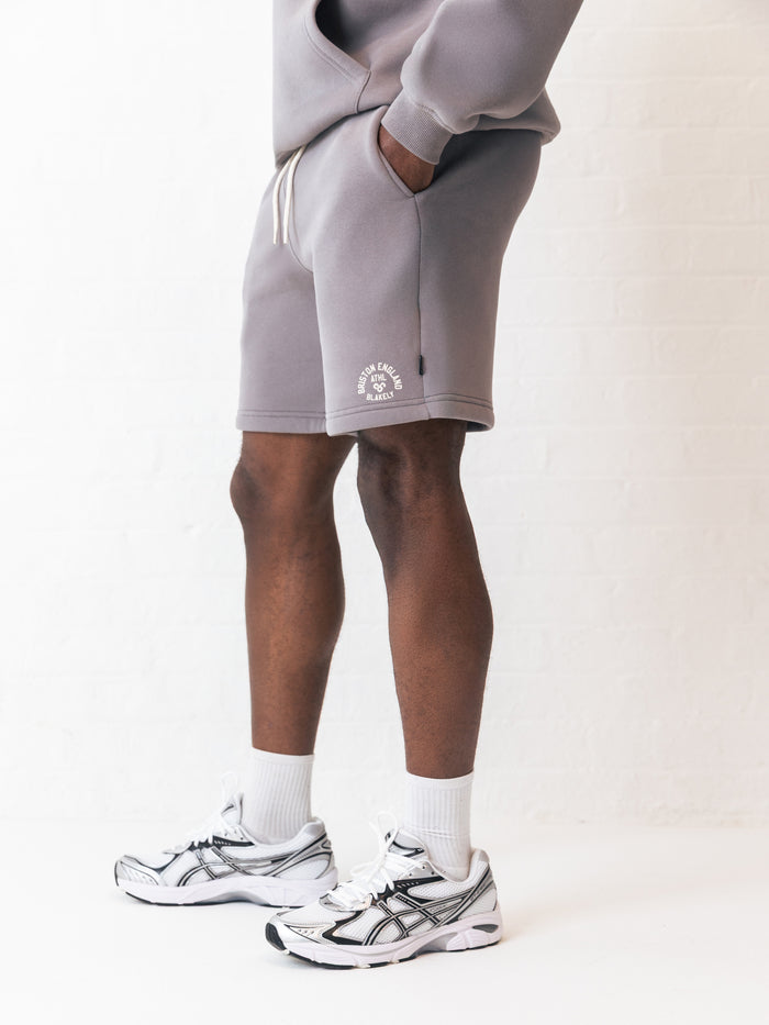Briston Relaxed Jogger Shorts - Smoky Grey