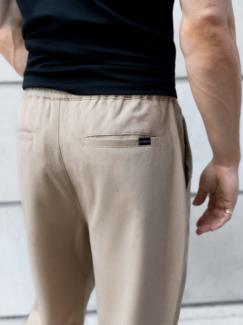 Anston Stretch Chinos - Tan
