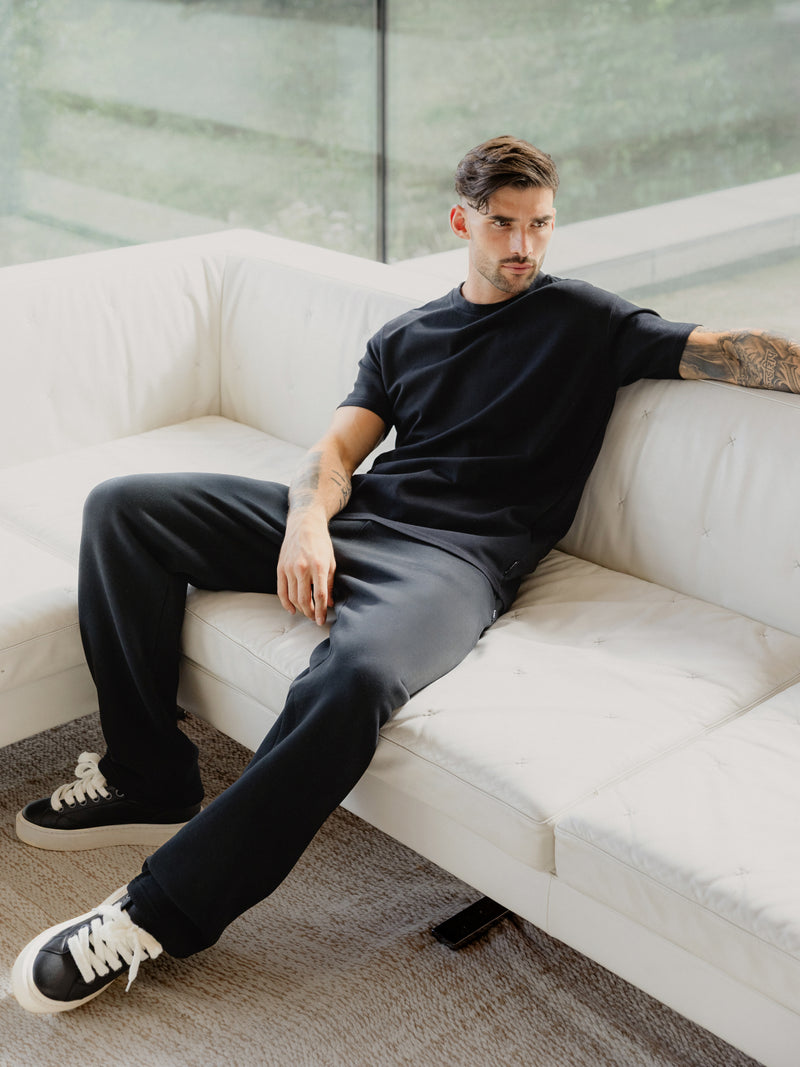 Blakely Straight Leg Sweatpants - Black