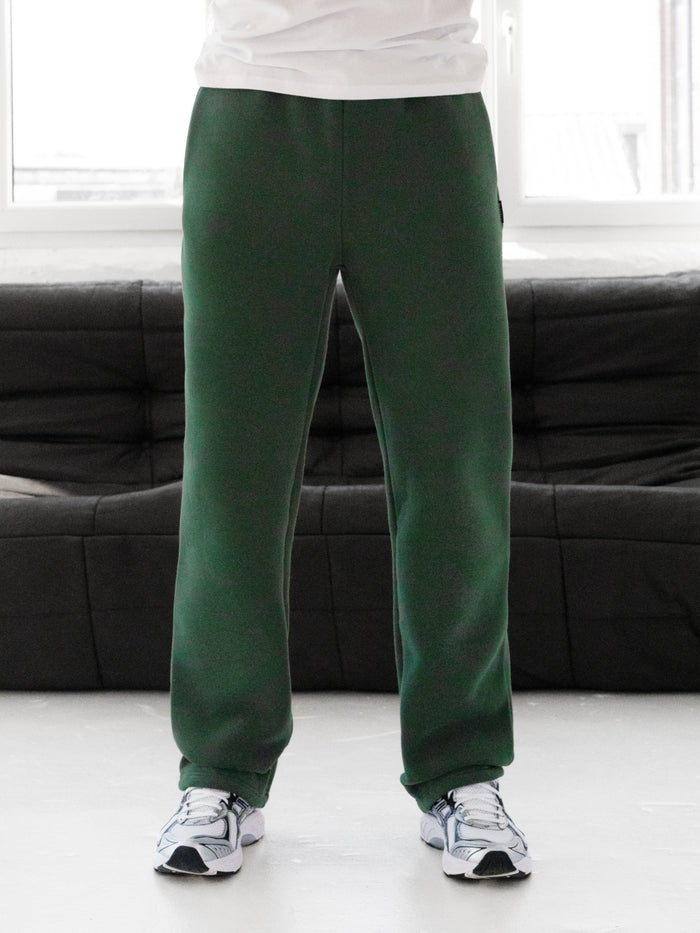 Blakely Straight Leg Sweatpants - Forest Green
