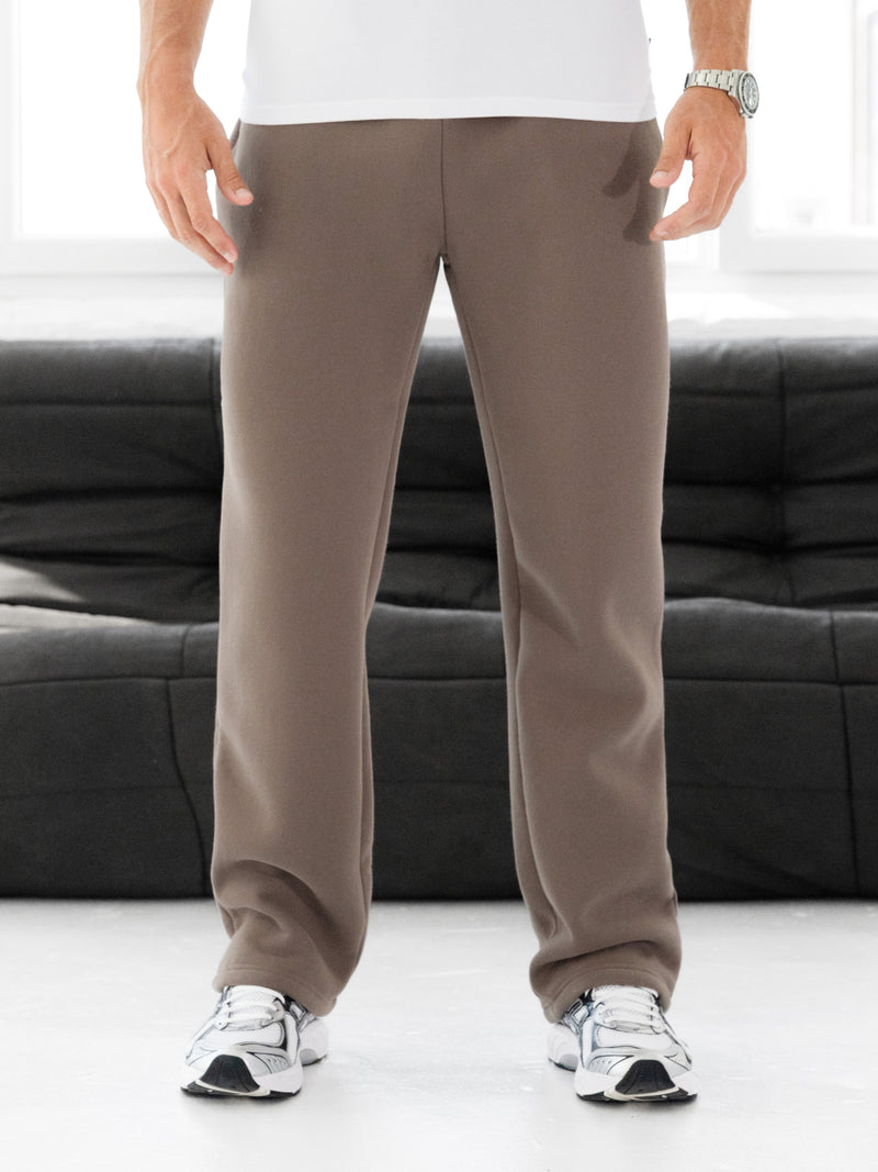 Blakely Straight Leg Sweatpants - Light Brown