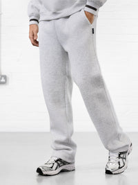 Blakely Straight Leg Sweatpants - Marl White