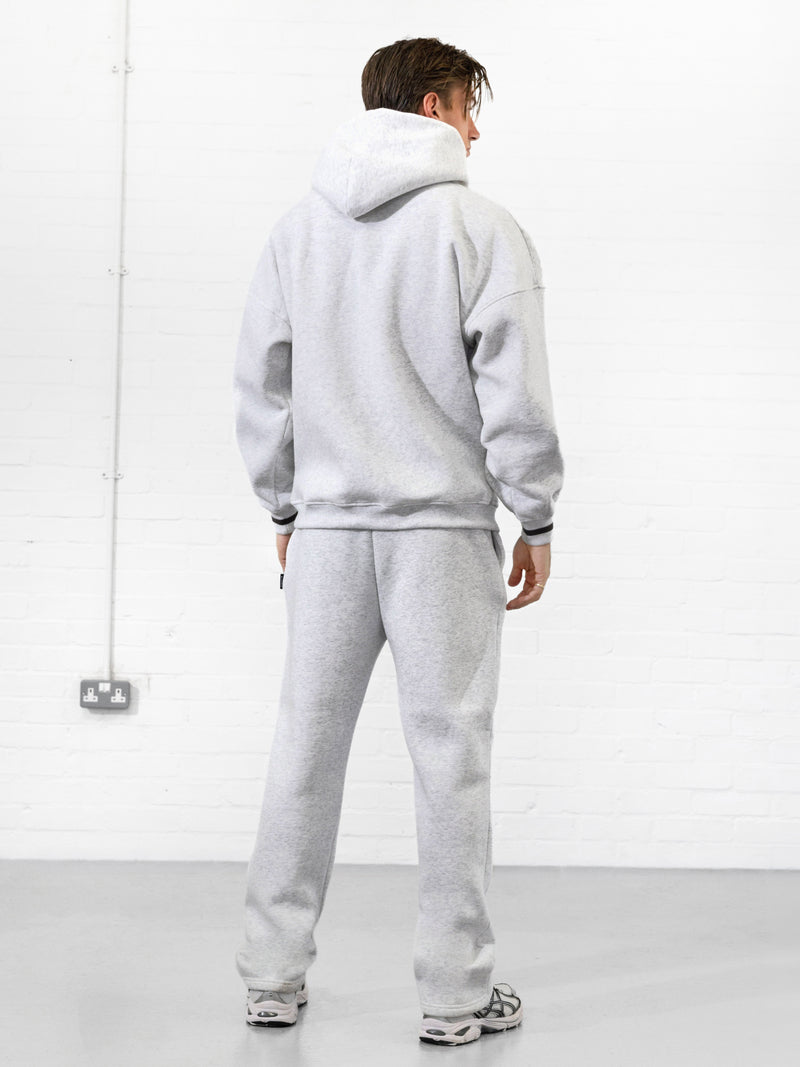Blakely Straight Leg Sweatpants - Marl White