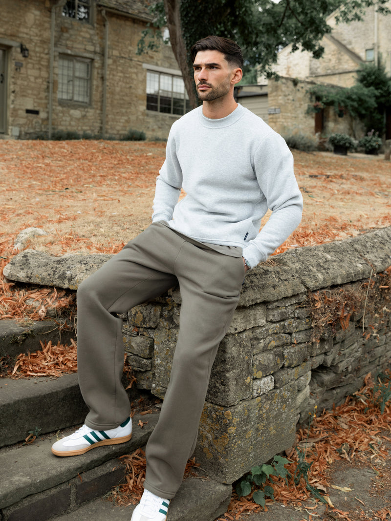Blakely Straight Leg Sweatpants - Safari Green