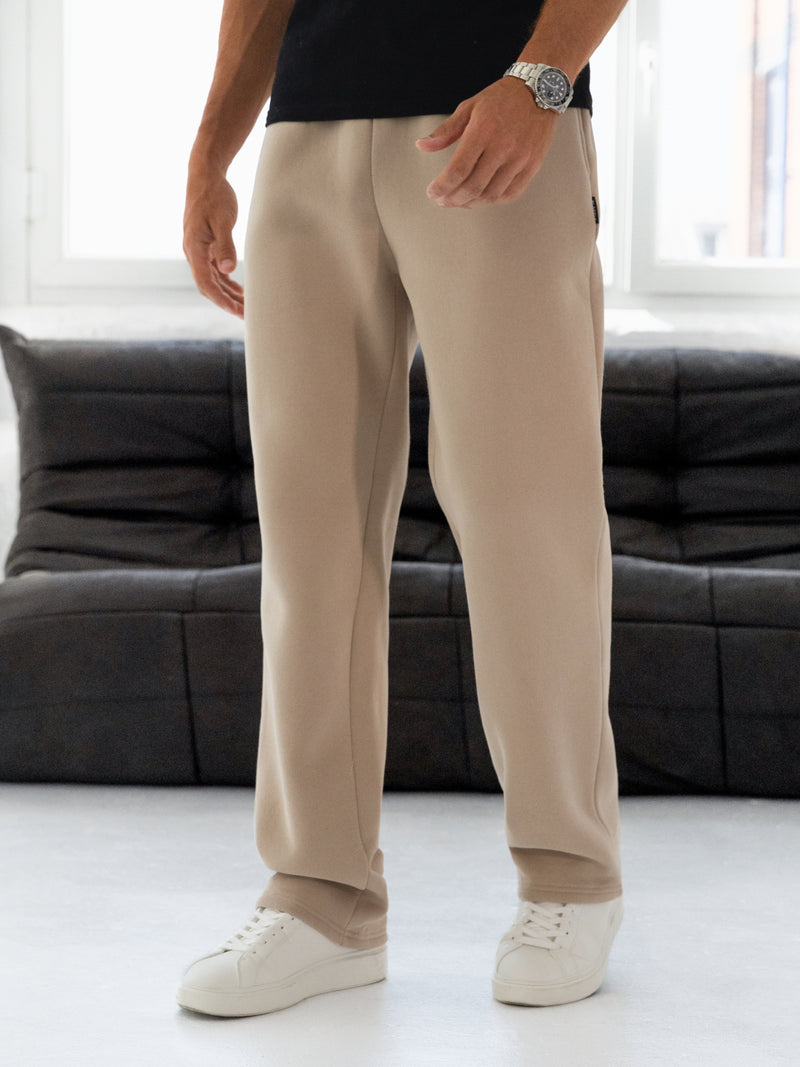 Blakely Straight Leg Sweatpants - Light Tan