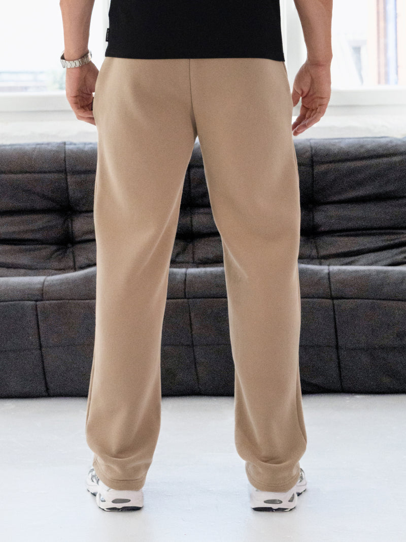 Blakely Straight Leg Sweatpants - Tan