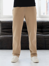 Blakely Straight Leg Sweatpants - Tan