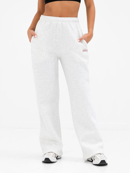 Buy Blakely Womens Marl White Georgia Wide Leg Sweatpants | Free Buy Blakely Womens Marl White Georgia Wide Leg Sweatpants | Free