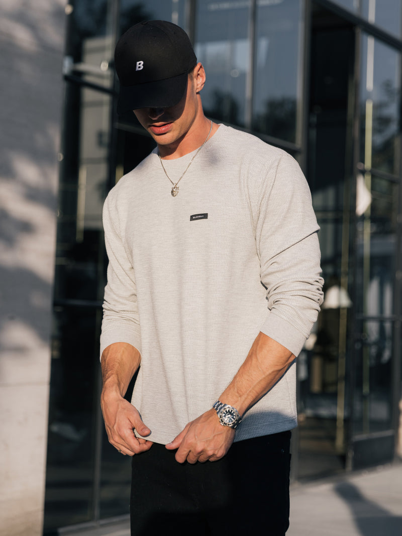 Keston Long Sleeve Top - Grey