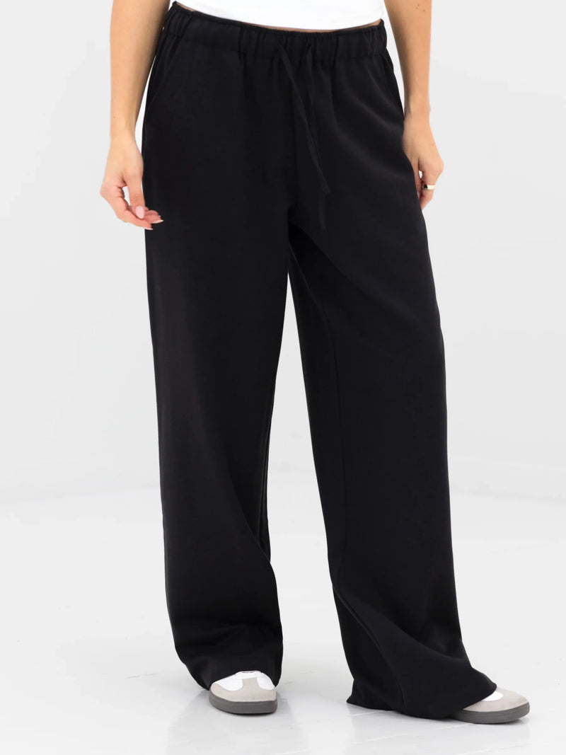 Eden Elasticated Trousers - Black