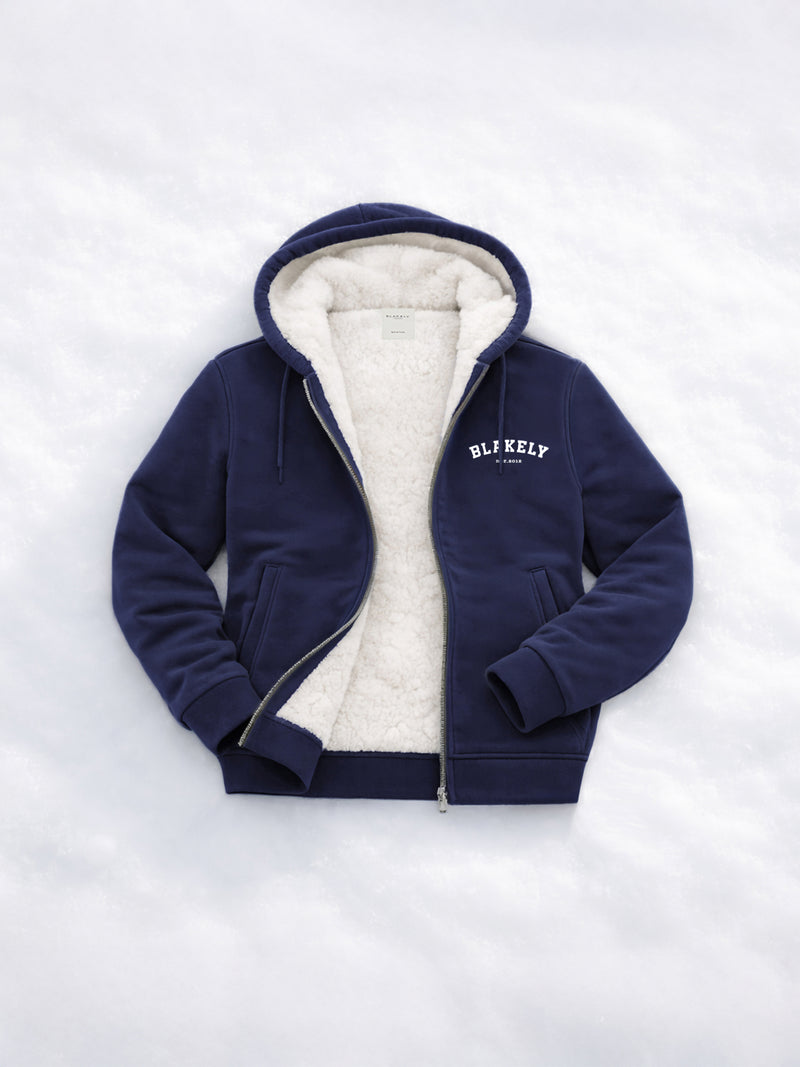 Heritage Full Zip Hoodie - True Navy