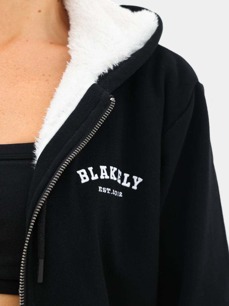 Heritage Full Zip Hoodie - Black
