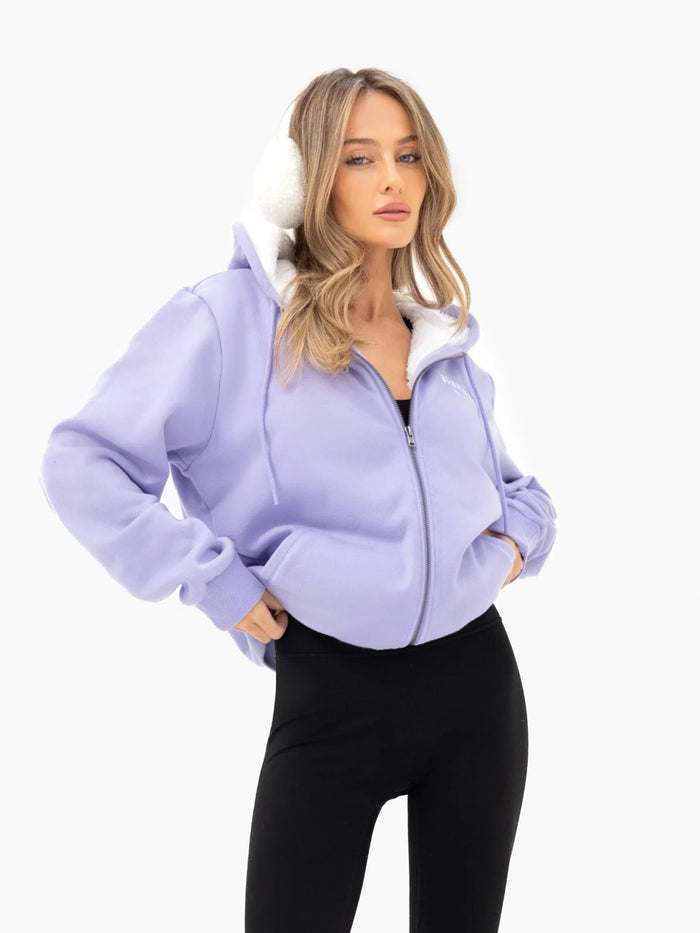 Heritage Full Zip Hoodie - Lilac