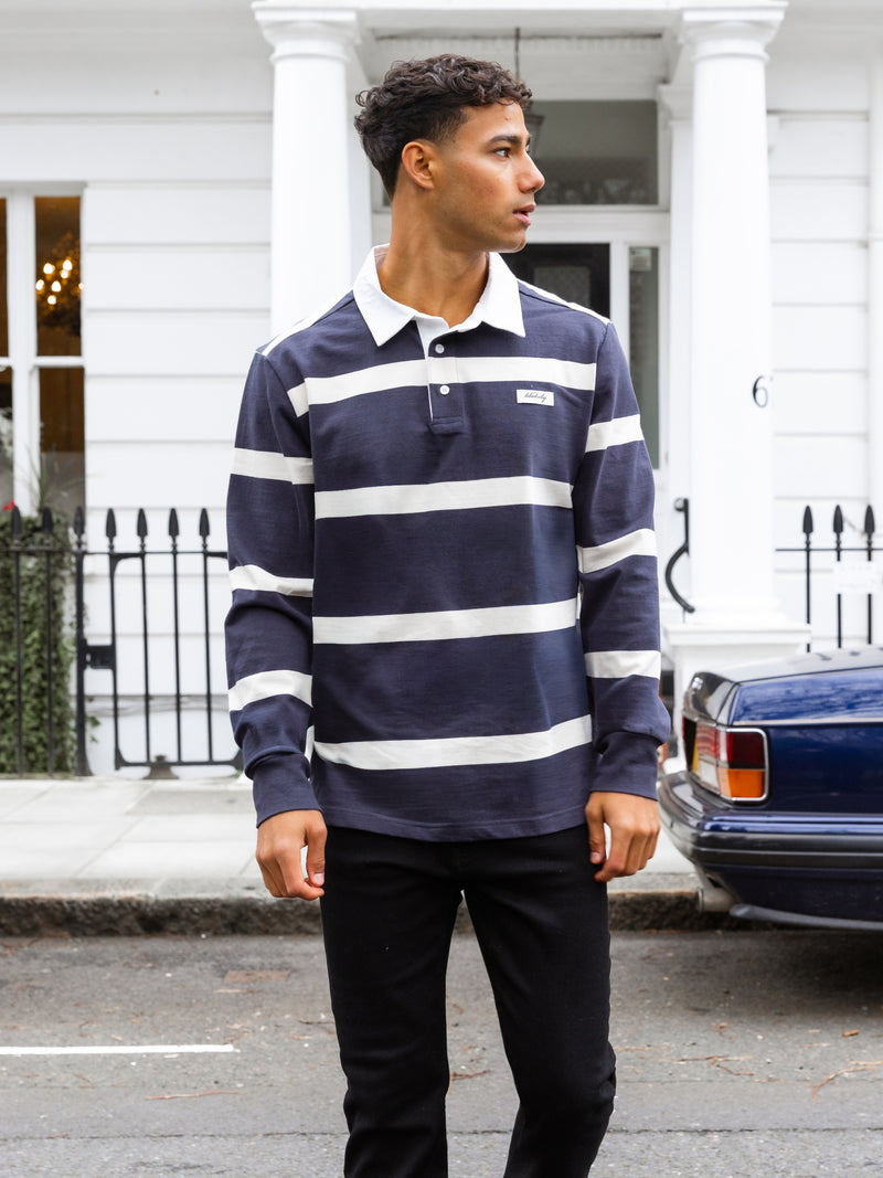 Archie Rugby Shirt - True Navy