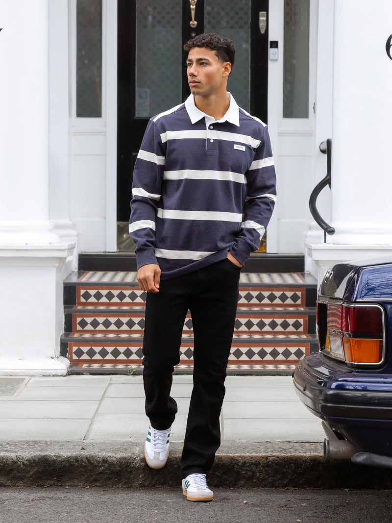 Archie Rugby Shirt - True Navy