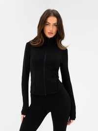 SculptForm Full Zip Jacket - Black