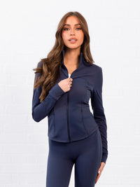 SculptForm Full Zip Jacket - True Navy
