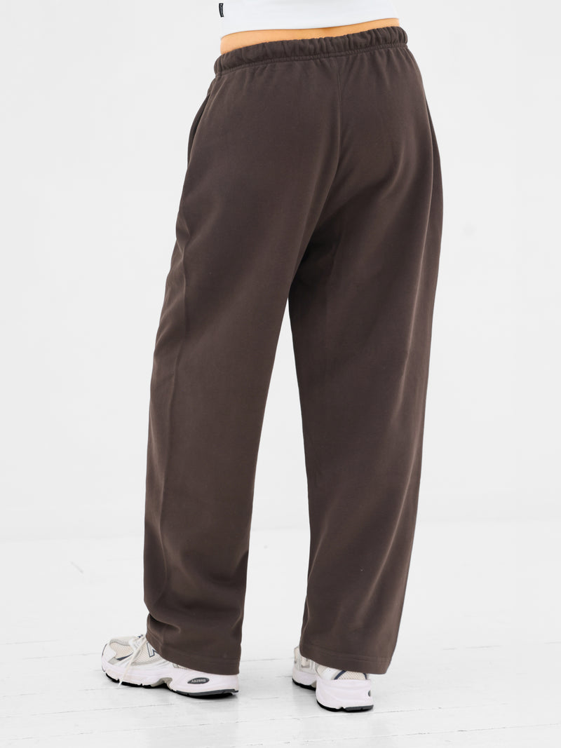 Heritage Oversized Sweatpants - Chocolate Brown