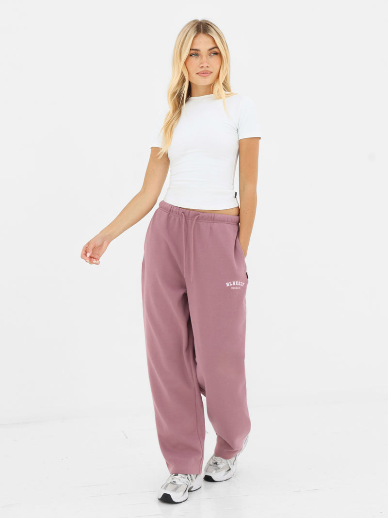 Heritage Oversized Sweatpants - Dusty Pink