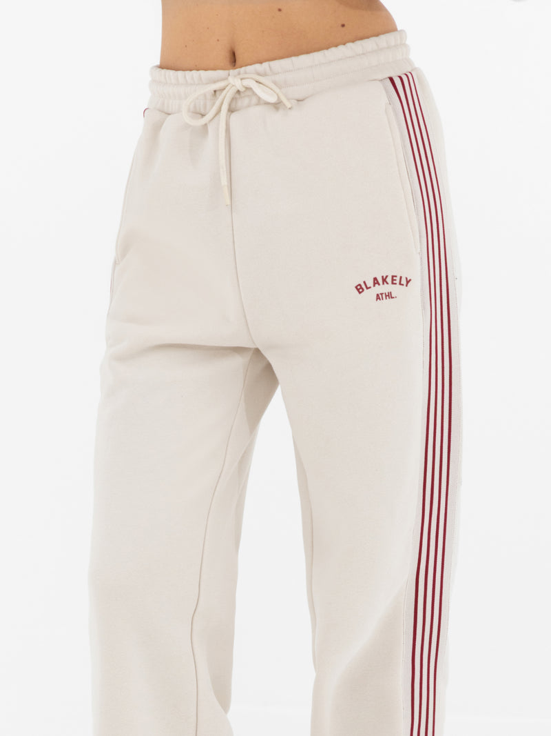 Immani Wide Leg Sweatpants - Chalk