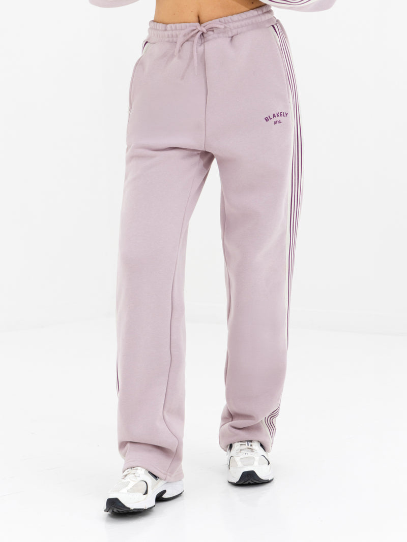 Immani Wide Leg Sweatpants - Dusty Lilac