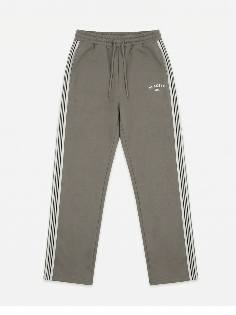 Zayd Wide Leg Sweatpants - Safari Green
