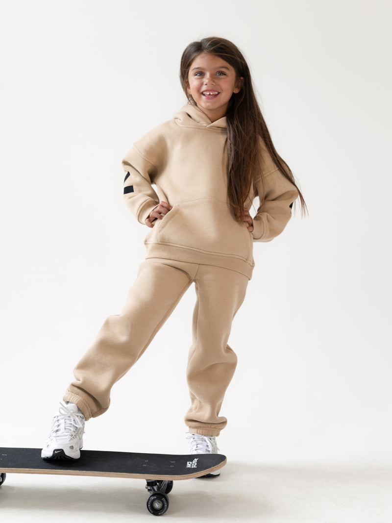 Mini Blakely Hoodie - Light Tan