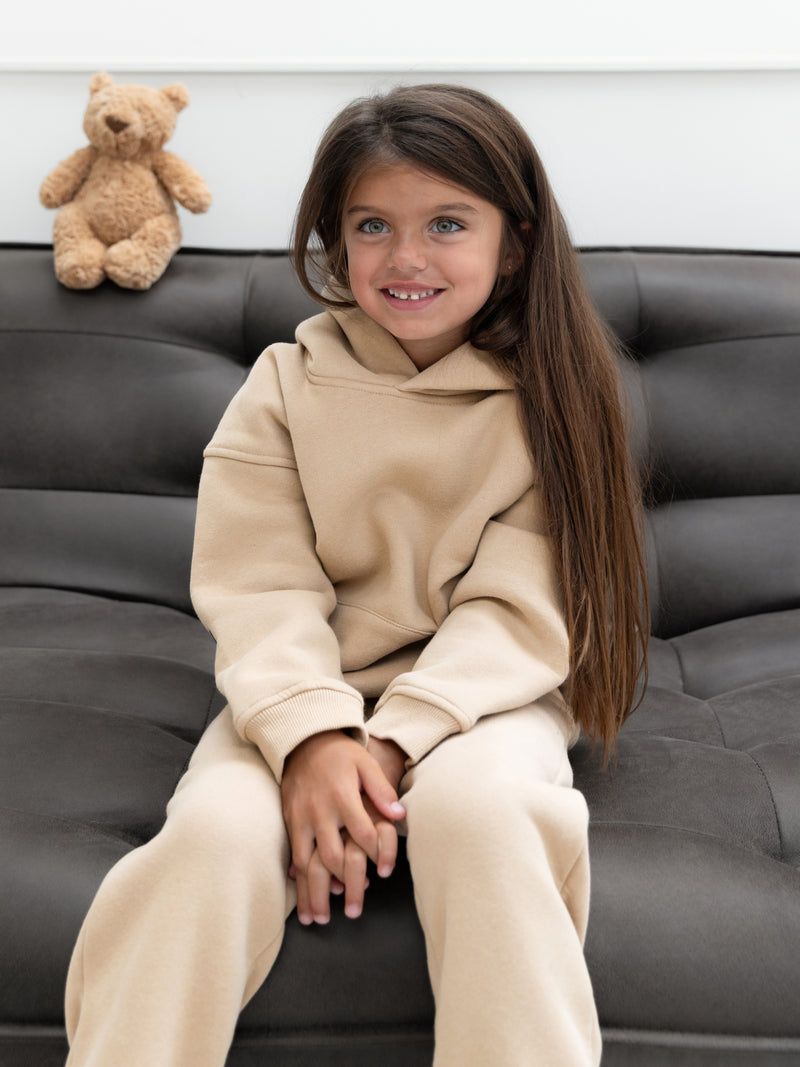 Mini Blakely Hoodie - Light Tan