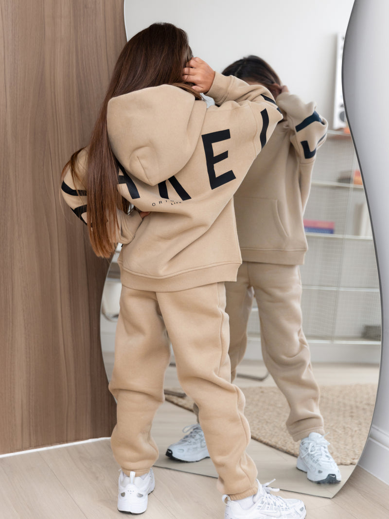 Mini Blakely Hoodie - Light Tan