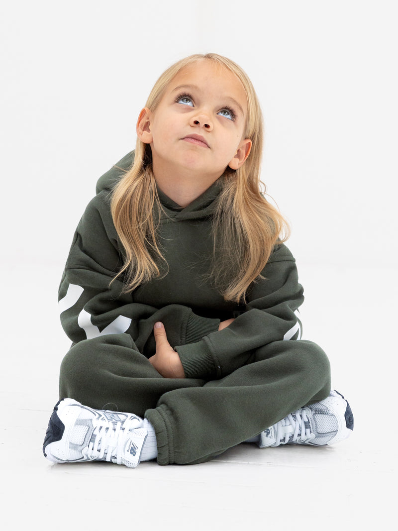 Mini Blakely Hoodie - Khaki Green