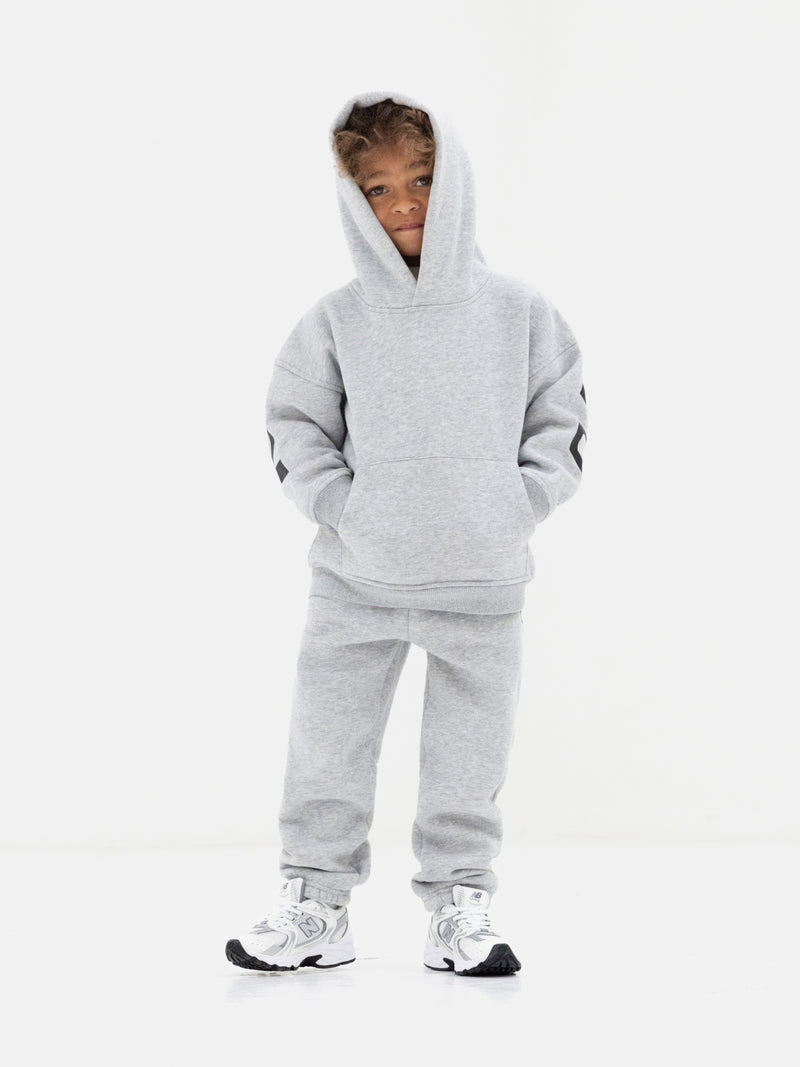 Mini Blakely Hoodie - Marl Grey