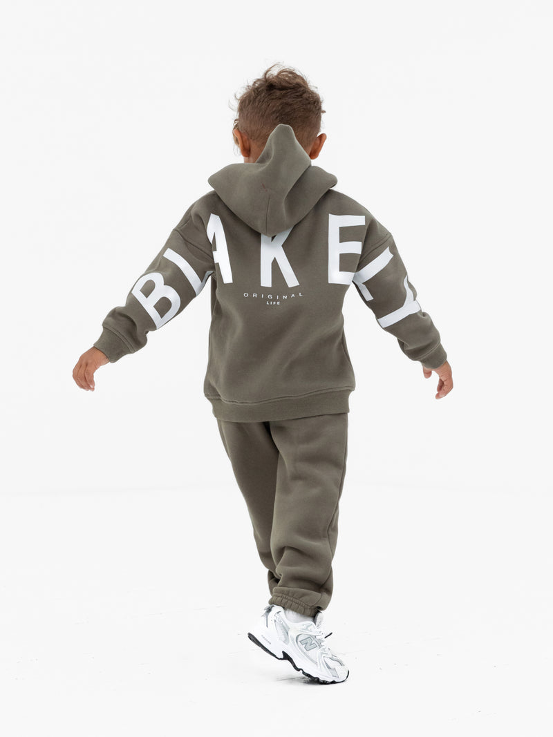 Mini Blakely Hoodie - Safari Green