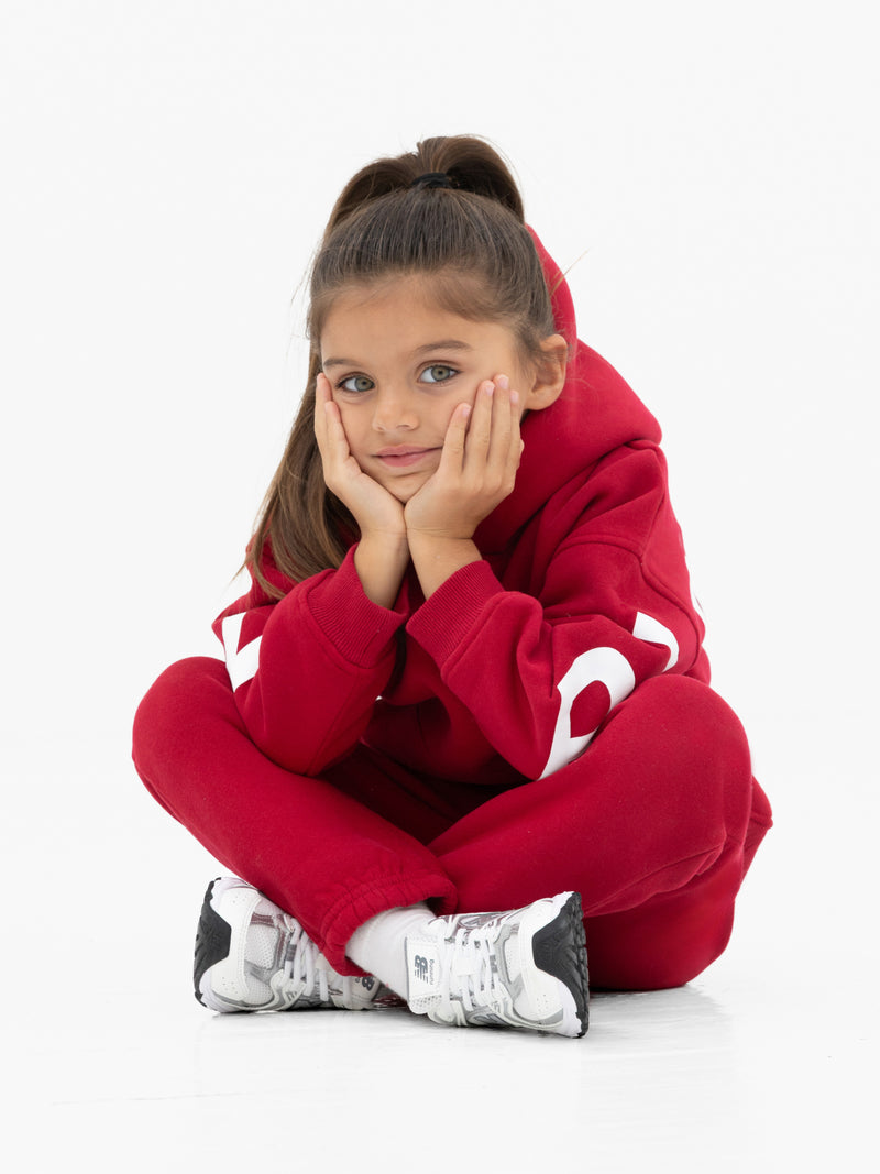 Mini Blakely Sweatpants - Cherry Red